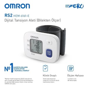 Omron Rs2 Bilekten Ölçer Dijital Tansiyon Aleti