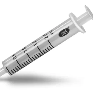 Set Inject Siyah 5Ml 2 Parça Enjektör