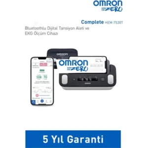 Omron Complete Akıllı Tansiyon Ve Ekg Ölçüm Cihazı