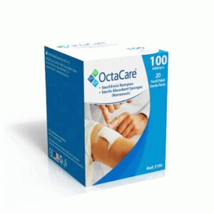 Octacare Steril Gaz Kompres Emici 7.5 X 7.5 100 Adet (20 Paket 5'Li)